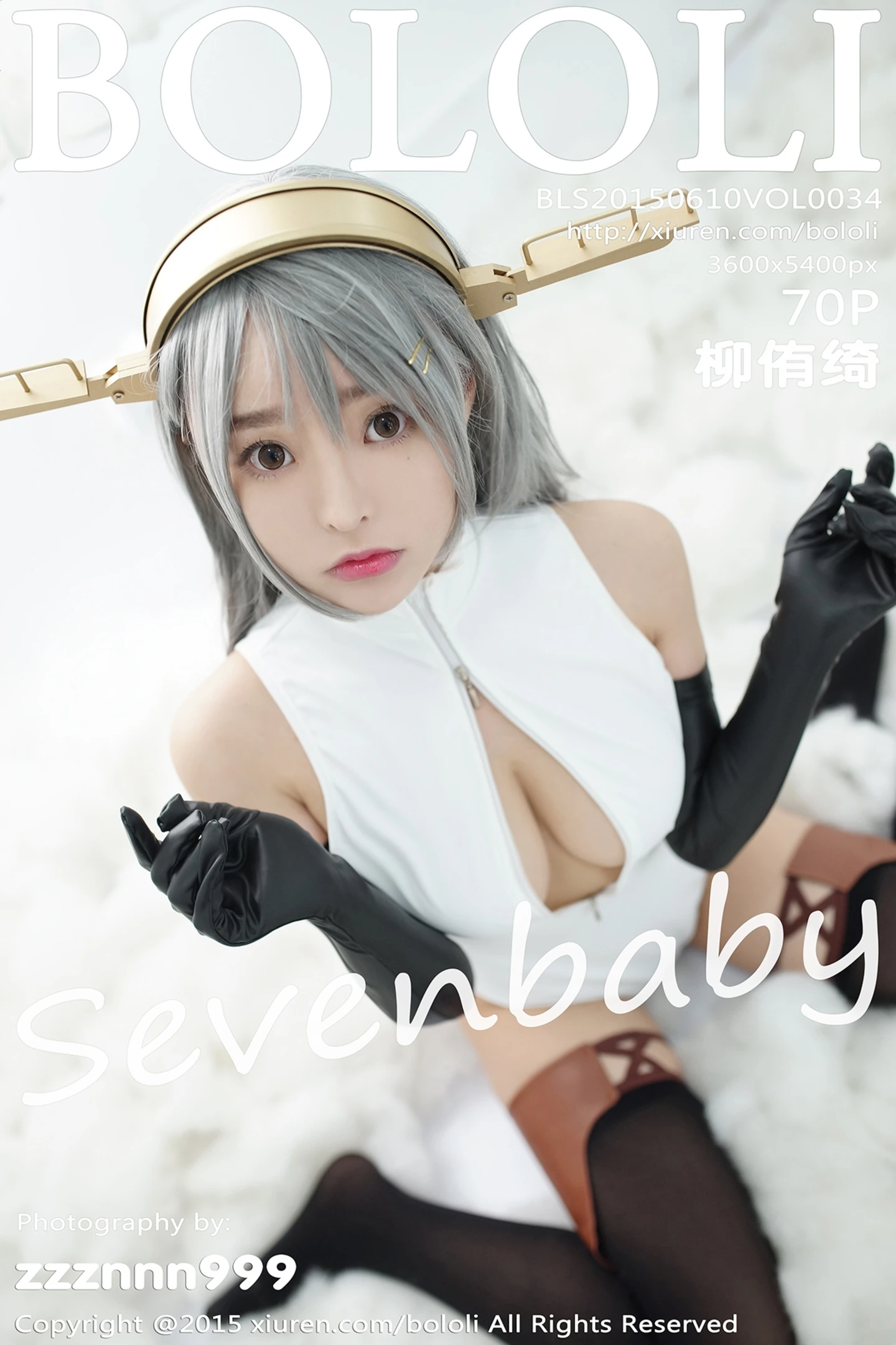 [BoLoli波萝社]Vol.034_嫩模柳侑绮COSPLAY开胸泳衣版性感写真70P-秀人网 - XiuRen.Xyz